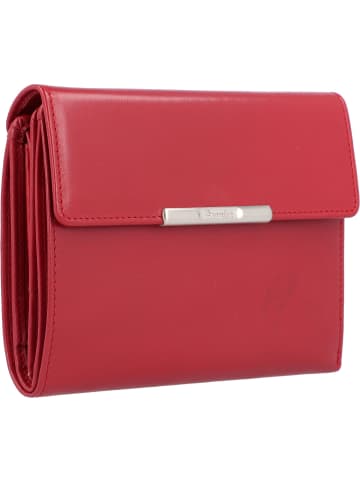 Esquire Helena Geldbörse RFID Leder 14 cm rot