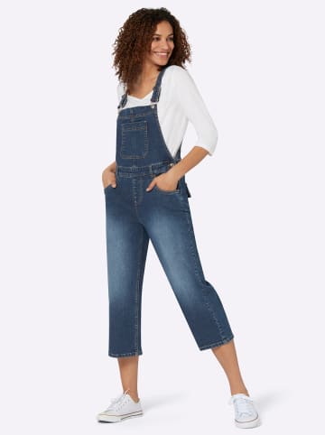 WITT WEIDEN Jeanslatzhose in blue-stone-washed