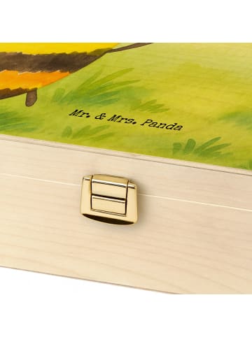 Mr. & Mrs. Panda Teeaufbewahrung Biene Happy Design mit Spruch in Weiß