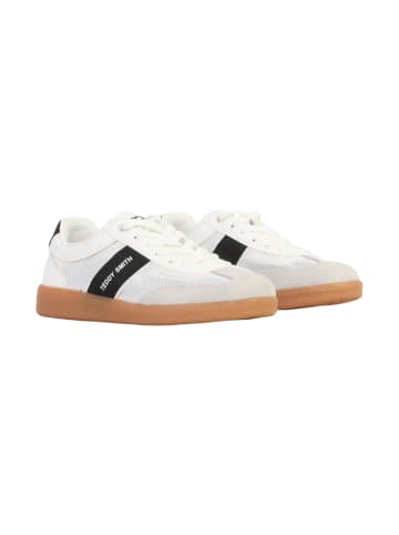 Teddy Smith Leder-Sneaker Weiß
