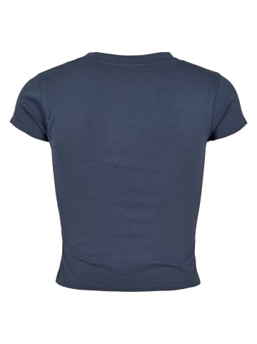 Urban Classics Urban Classics Damen Ladies Stretch Jersey Cropped Tee in vintageblue