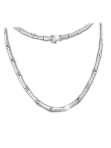 SilberDream 925 Sterling Silber Damen SilberDream Halsketten Stone-Style  ca. 44cm