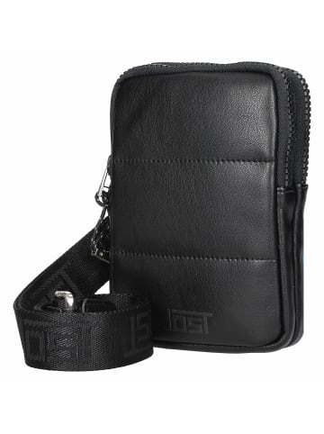 Jost Kaarina - Umhängetasche 16 cm RFID (bottlegreen) in schwarz