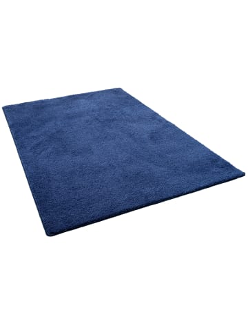 Snapstyle Hochflor-Teppich Palace in dunkelblau