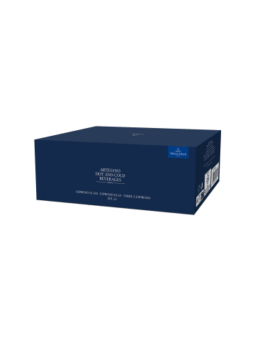 Villeroy & Boch 2er Set Espressogläser Artesano Hot & Cold in Transparent 60 ml in transparent