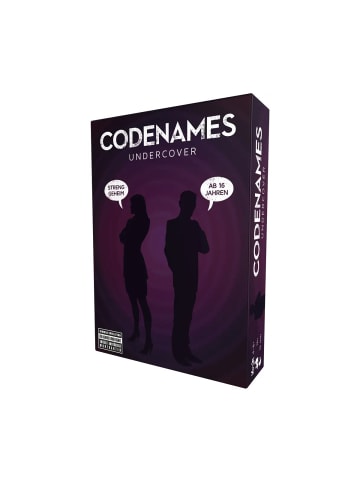 Asmodee Partyspiel Codenames Undercover, ab 16 Jahre