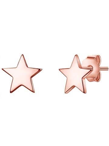 Glanzstücke München Ohrstecker Stern Sterling Silber in roségold