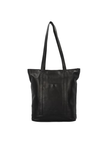 Greenburry Colombiana Schultertasche Leder 30 cm black