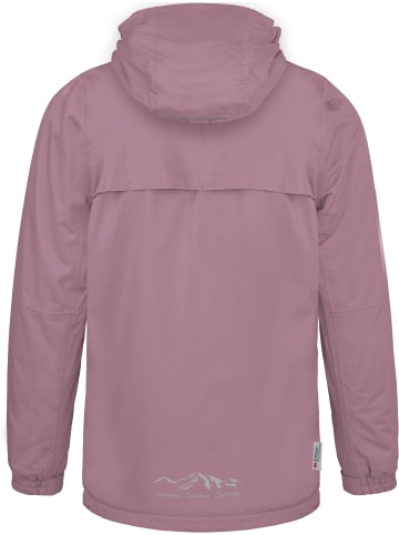 Normani Outdoor Sports Kinder Regenjacke mit Fleecefutter in Rosa