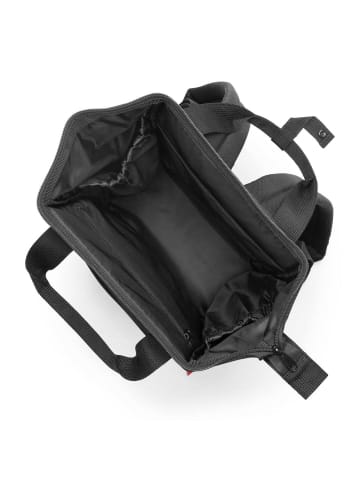 Reisenthel travelling allrounder R - Rucksack 40 cm (leo vanilla) in schwarz