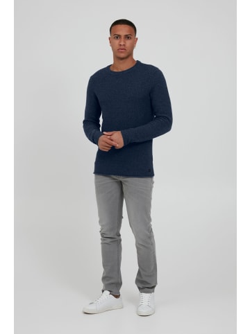 BLEND Strickpullover BHPullover - 20712644  Strickpullover mit Strukturmuster in Blau