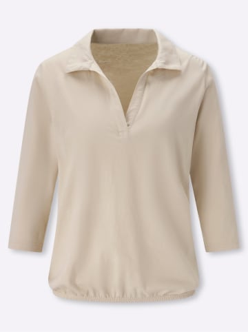 Sieh an! Poloshirt in sand