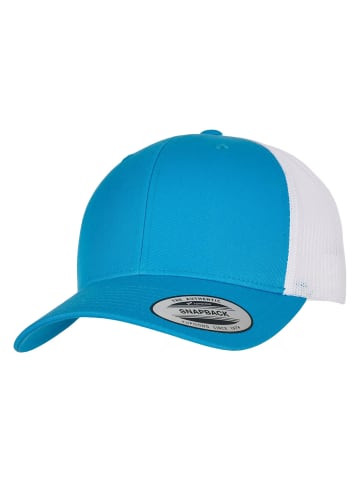  Flexfit Trucker in turquoise/white