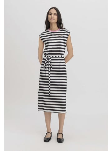 Hessnatur Jersey Kleid Midi Regular in marine