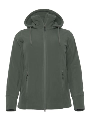 Polarino Fleecejacke in Salbeigrün