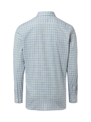 Finshley & Harding Businesshemd in schilf marine - 0004