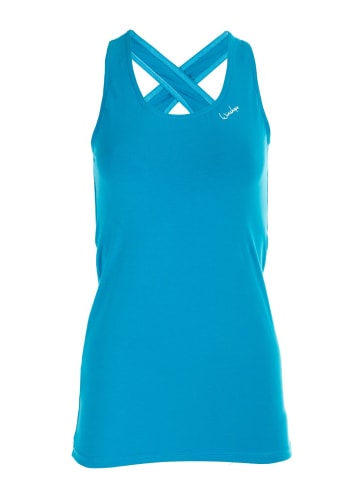 Winshape Tanktop mit offenem Drop Back Design WVR32 in türkis