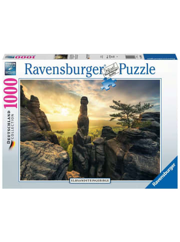 Ravensburger Puzzle 1.000 Teile Erleuchtung - Elbsandsteingebirge 14-99 Jahre in bunt