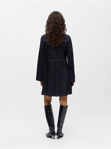 Object Midikleid in Dark Blue Denim