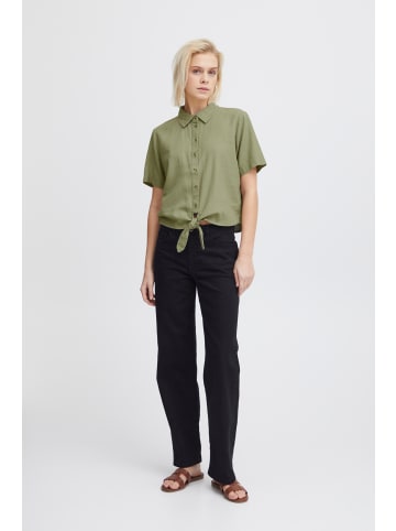 ICHI IHLino regular fit in Vetiver