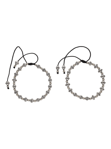 gaya Damen Fußkettchen in Silber Mehrfarbig