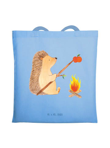 Mr. & Mrs. Panda Schultasche Igel Grillen ohne Spruch in Sky Blue