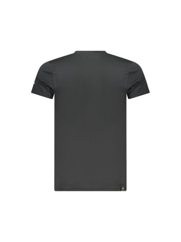 ACCADEMIA MILITARE Schwarz Herren T-Shirt aus Baumwolle