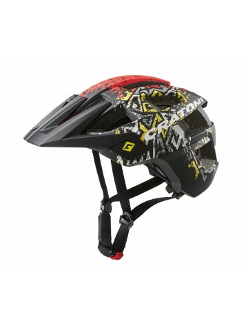 Cratoni MTB Fahrradhelm AllSet in schwarz/rot matt