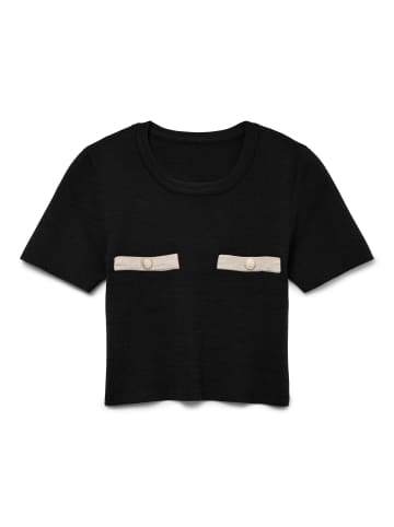 Vero Moda Strickpullover in Black