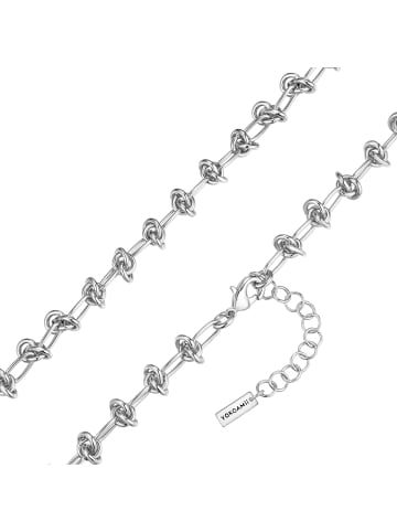 Yokoamii Halskette aus Messing in silber