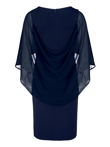 Vera Mont Cocktailkleid mit Raffung in Night Sky