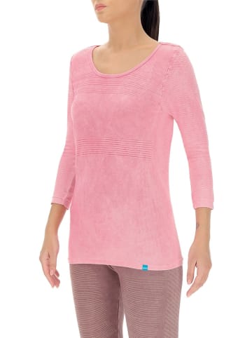 UYN Shirt "To-Be Ow Shirt Three Quarter" in Rosa