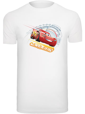 F4NT4STIC T-Shirt Disney Cars Lightning McQueen in weiß