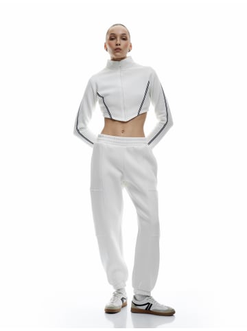 KOTON SWEAT BOTTOMS in Ekru