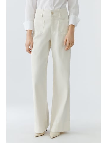 Oui Jeans HIGH WAIST in whitecap gray