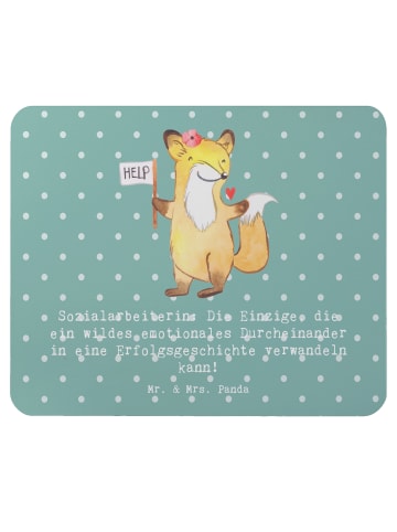 Mr. & Mrs. Panda Mauspad Sozialarbeiterin Erfolg mit Spruch in Meeresbrise