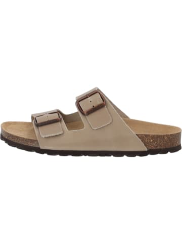 Palado Pantoletten Korfu Waxed Premium Leather in Beige