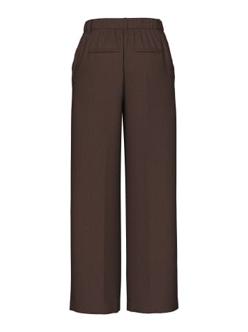 Pieces Hose mit weitem Bein in Hot Fudge