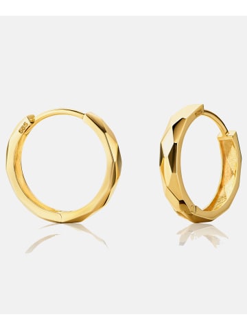 Diamant L'éternel Ohrringe aus 375 Gelbgold