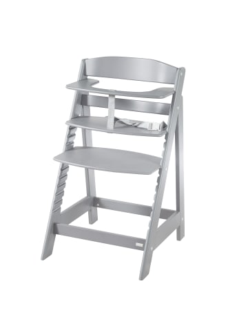 roba Treppenhochstuhl 'Sit Up Flex' - Hochstuhl mitwachsend aus Holz - Taupe