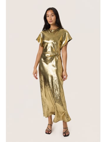 Soaked in Luxury Kleid SLMirmir Feminine Form in Golden Surface