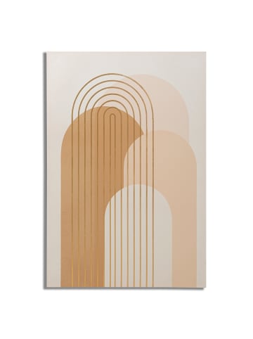 Mauro Ferretti Abstrakter, mehrfarbiger Leinwanddruck, 80 x 3 x 120 cm