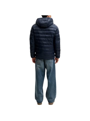 Jack and Jones JJEKINGSLEY Light Puffer Hood NOOS in Dunkelblau