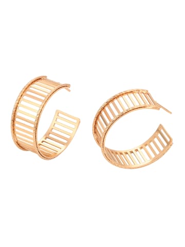 faina Earrings in Rose Gold