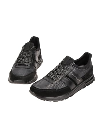 Bugatti Sportliche Schnürschuhe in Schwarz