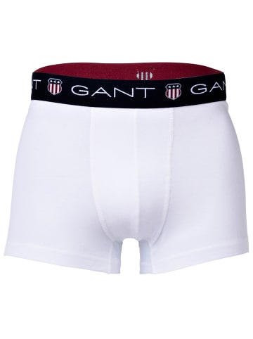 Gant Boxershort 3er Pack in Weiß/Blau