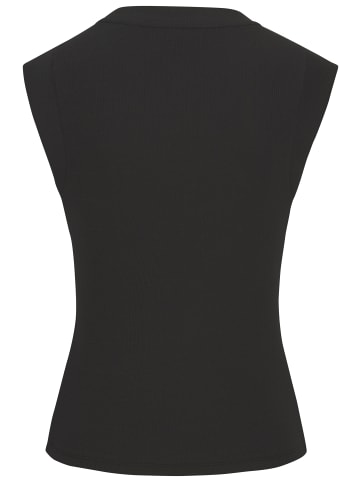 LASCANA Ripptanktop in schwarz