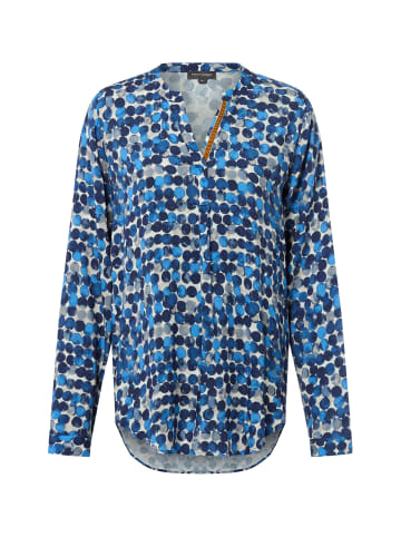 Franco Callegari Bluse in blau indigo - 0005