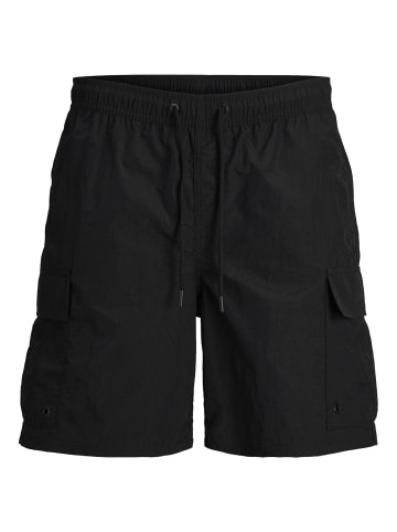 JACK & JONES Junior Badeshorts 'Fiji' in schwarz