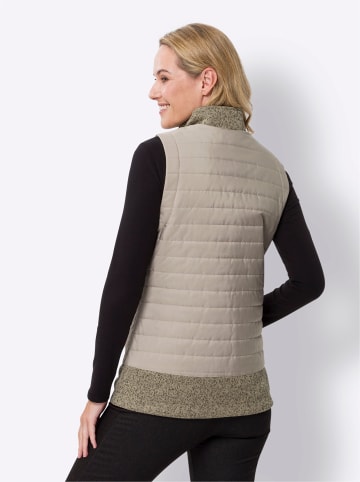 Sieh an! Weste in sesam